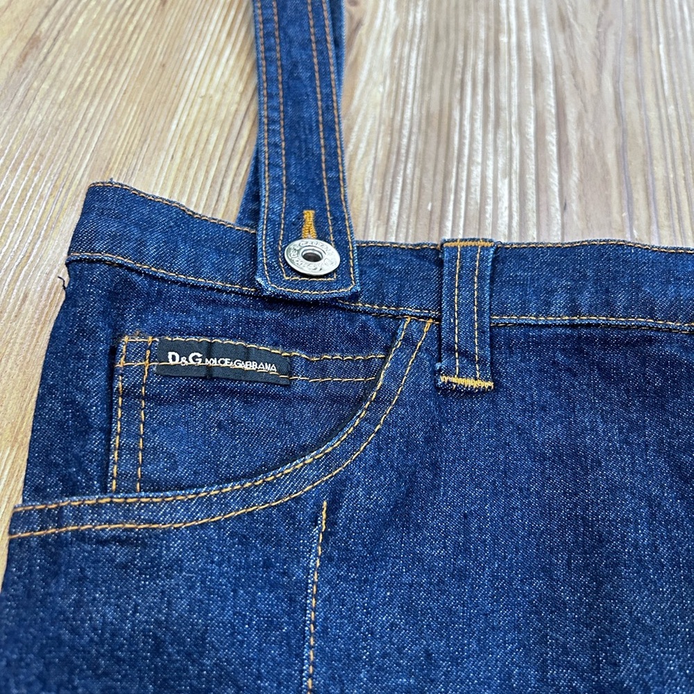 AUTHENTIC DOLCE & GABBANA DENIM DRESS - Picture 3 of 9